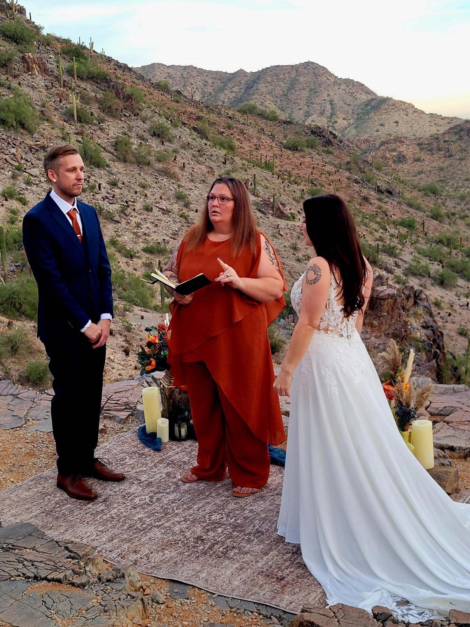 Wedding ceremony celebration